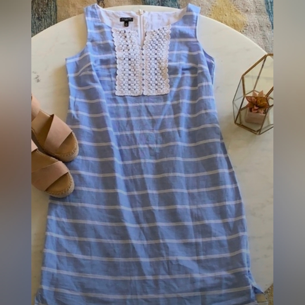 🎉Host Pick!🎉Talbots Linen Shift 6P Or 10P